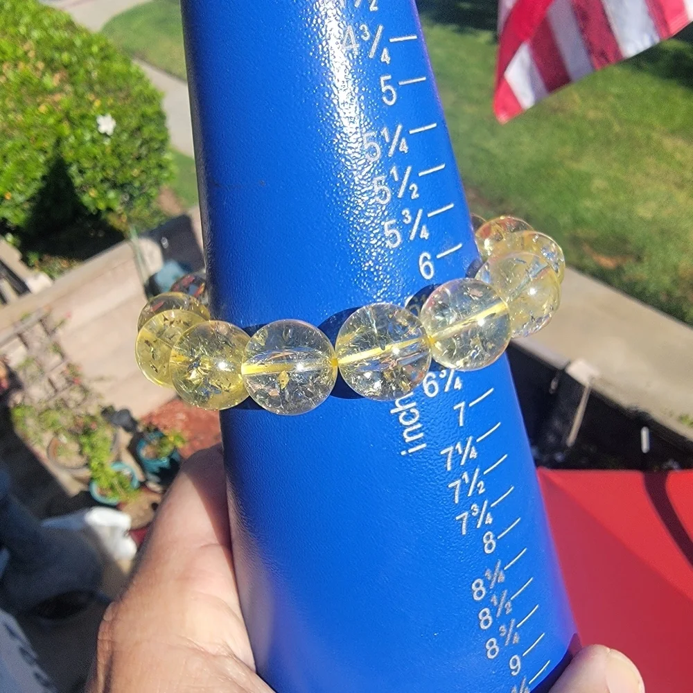 Hand Crafted elegant yellow